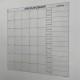 BUFFER® Aylık Planlayıcı Manyetik Duvar Stickerı Takvim Plan Çizelgesi
