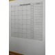 BUFFER® Aylık Planlayıcı Manyetik Duvar Stickerı Takvim Plan Çizelgesi