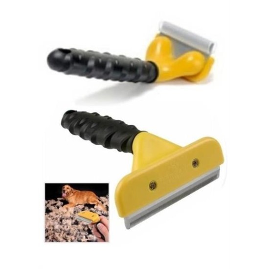 BUFFER® 10 cm Kedi Köpek Tarağı Fırçası Tüy Alıcı Toplayıcı Tarak Fırça