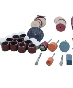 BUFFER® 105 Parça Metal Zımpara Gravür Taşlama Oyma Seti Kalıpçı Takımı