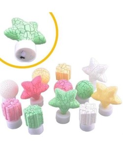 BUFFER® 12 Adet Süper Parlak Tasarruflu Led Işıklı Lamba Dekoratif Objeler