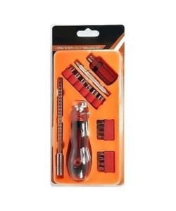 BUFFER® 18 Parça Tamir Onarım Lokma Seti Tornavida Seti Tamir Onarım Kiti