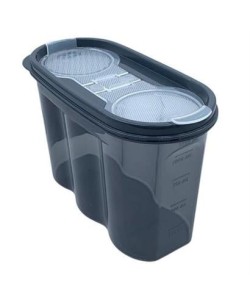 BUFFER® 2 Kapaklı Ölçekli Erzak Saklama Kabı - 1,2 Litre - SA930