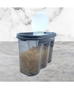 BUFFER® 2 Kapaklı Ölçekli Erzak Saklama Kabı - 1,2 Litre - SA930