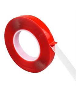 BUFFER® 2 Metre Şeffaf Ekstra Güçlü Banyo Mutfak Posta Ofis Çift Taraflı Akrilik Silikon VHB Bant