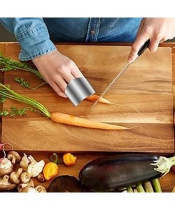 BUFFER® 2li Metal Parmak Koruyucu Hızlı ve Güvenli Kesme Paslanmaz Çelik Koruyucu Aparat