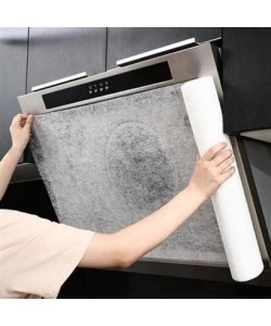BUFFER® 2li Yağ Emici Duman Önleyici Pratik Mutfak Davlumbaz Koruyucu Dayanıklı Yedek Filtre 45x90cm