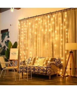 BUFFER® 2x2 Metre 320 Led 8 Fonskiyonlu Dekoratif Led Günışığı Perde