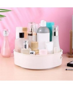 BUFFER® 360 Derece Dönebilen Mekanizmalı Yuvarlak Tepsi Formlu Sunum ve Servis Organizer Tablası