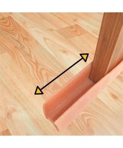 BUFFER®  4 Adet Kapı Toz Rüzgar Önleyici Isı Yalıtımı Sağlayan Sızdırmaz Strafor