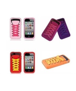 BUFFER® Apple Iphone 4g Cep Telefonu Koruyucu Kılıfı Bağcık Dizaynlı Kab