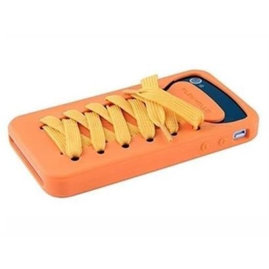 BUFFER® Apple Iphone 4g Cep Telefonu Koruyucu Kılıfı Bağcık Dizaynlı Kab