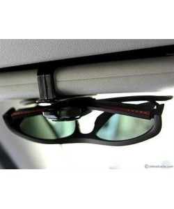 BUFFER® Araç İçi Mandallı Güneş Gözlüğü Kartvizit Tutacağı Klips Aparat