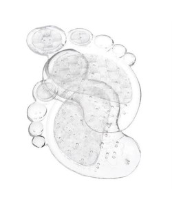 BUFFER® Ayakkabı İçi Ayak Kaydırmaz Dolgulu Rahat Silikon Pedi Tabanlığı