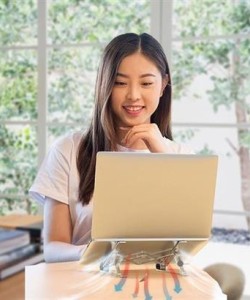 BUFFER® Ayarlanabilir Dizüstü Destek Tabanı Tamamen Katlanabilir Taşınabilir Laptop Yükseltici