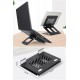 Buffer®  Ayarlanabilir Metal Dizüstü Destek Tabanı Katlanabilir Taşınabilir Laptop Sehpası Standı