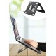 Buffer®  Ayarlanabilir Metal Dizüstü Destek Tabanı Katlanabilir Taşınabilir Laptop Sehpası Standı