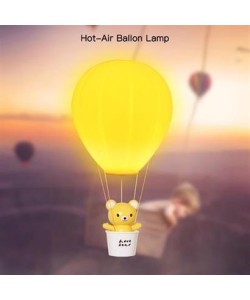BUFFER® Balonlu Ayıcıklı Eğlenceli Dekoratif Gece Lambası Aydınlatması