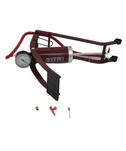 BUFFER® Basınç Göstergeli Ayak Pompası Araba Bisiklet Motor Lastik Pompası