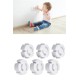BUFFER® Bebek Çocuk Priz Koruma Kapağı (6 Adet) Çocuk Güvenliği, Priz Muhafazası, Priz Kapatıcı