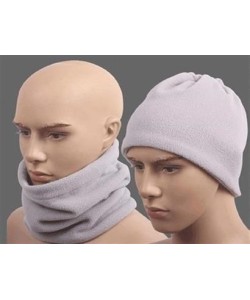 BUFFER® Beyaz Renki Çok Fonksiyonlu Unisex Polar Bere Boyunluk Saç Bandı