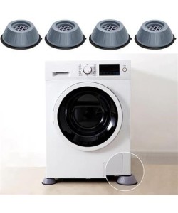 BUFFER® Çamaşır Makinesi Sarsıntı Titreşim Ses Önleyici Kaydırmaz Ayak 4lü Set