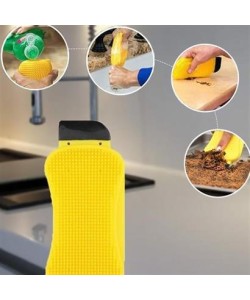 BUFFER® Çok Fonksiyonlu Deterjan Hazneli Pratik Bulaşık Yıkama Fırçası