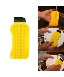 BUFFER® Çok Fonksiyonlu Deterjan Hazneli Pratik Bulaşık Yıkama Fırçası