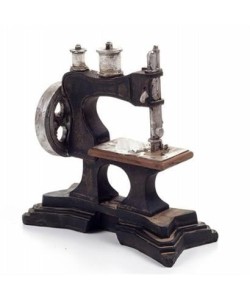 BUFFER® Decotown Nostaljik Dekoratif Dikiş Makinesi Biblo Süs Eşyası