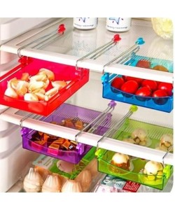 BUFFER® Dekoratif Çok Amaçlı Raf Buzdolabı Masa Altı Portatif Mutfak Rafı