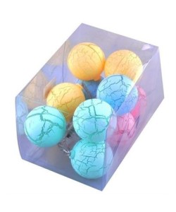 BUFFER® Dekoratif Minik 10 Toplu Ledli  Dekoratif Dolama Renkli Led