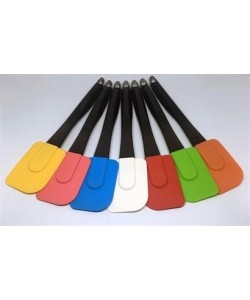 BUFFER® Dekoratif Renkli Silikon Spatula Pratik Sevimli Spatula Kaşık