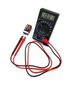 BUFFER® Dijital Avometre Multimetre Ölçü Aleti Akım Voltaj Direnç Ölçer