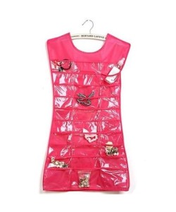 BUFFER® Elbise Şeklinde Takı Organizeri - Pembe