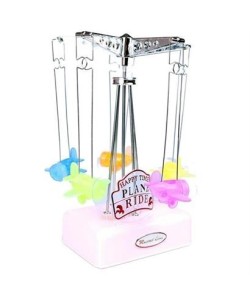 BUFFER® Hareketli Uçaklı Kurmalı Hediyelik Küçük Müzik Kutusu Aleti