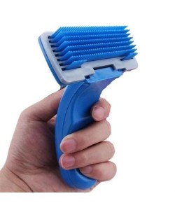 BUFFER® Kendini Temizleyen Kedi Köpek Tüy Bakım Tarağı Tüy Alıcı Tarak