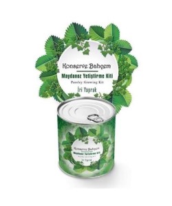 BUFFER® Konserve Bahçem Evde Konservede İri Maydanoz Yetiştirme Kiti