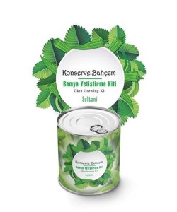 BUFFER® Konserve Bahçem Evde Konservede Sultani Bamya Yetiştirme Kiti