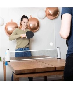 BUFFER® Masa Tenisi Spor ve Eğitim Seti Tüm Masalara Uyumlu Portatif File ve Ping Pong Ekipmanları