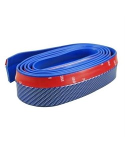 BUFFER® Mavi 2,5 Metre Araba Oto Ön Tampon Koruyucu Kauçuk Pratik Tampon Şerit Bant Döşeme Kiti