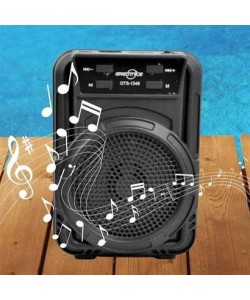 BUFFER® Mini Işıklı Hoparlör Bluetooth Wireless Hoparlör Yüksek Ses Hoparlör