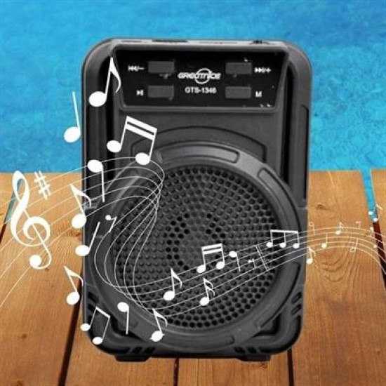 BUFFER® Mini Işıklı Hoparlör Bluetooth Wireless Hoparlör Yüksek Ses Hoparlör