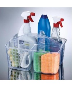 BUFFER® Mutfak ve Banyo Dolap İçi Temizlik Malzemesi Düzenleyici Sepet