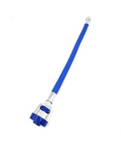 BUFFER® Oynar Başlıklı Tasarruflu Kubar Musluk Borusu ve Başlığı Mavi