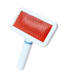 BUFFER® Paslanmaz Evcil Hayvan Kedi Köpek Tüy Tarama Toplama Fırçası Kolay Temizlenir Bakım Aleti