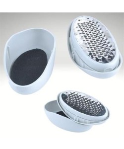 BUFFER® Ped Egg Pratik Kolay Ayak Bakım Törpüsü Topuk Rendesi Bakım Aleti