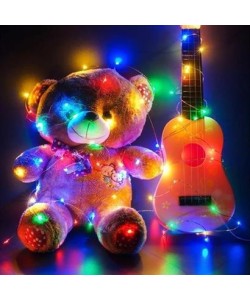 BUFFER® Pilli Dekoratif Peri Led Işık 3 Metre (RGB) Gaming Aydınlatma