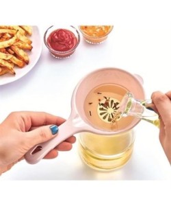 BUFFER® Pratik İnce Elekli Mutfak Gereci Sıvı Yağ Süzgeci