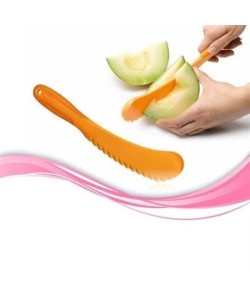 BUFFER® Pratik Kolay Kavun Kesme Çekirdek Ayıklama Bıçağı Plastik Aparat