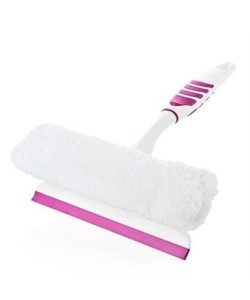 BUFFER® Pratik Kolay Mikrofiber Peluşlu Camsil Cam Silme Aleti Aparatı